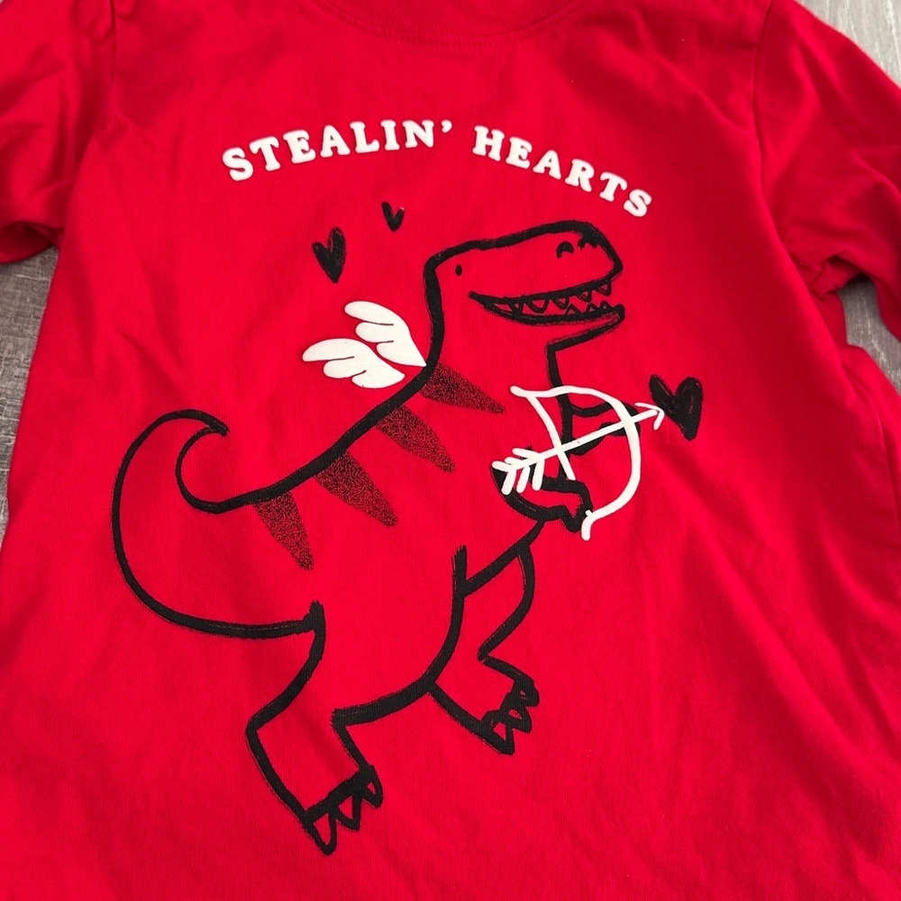 Long Sleeve Valentine Tee - Picture 3 of 5